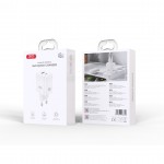 XO Φορτισ΄τής CE36 PD 45W 1x USB-C 1x USB - Λευκό