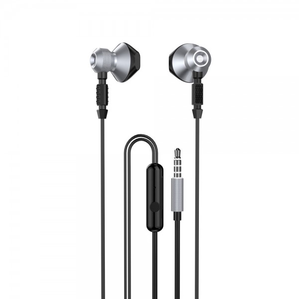 Dudao X2C Ακουστικά Handsfree 3.5mm – Γκρι