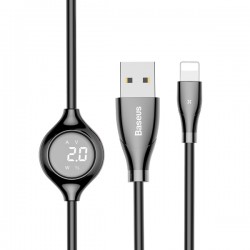 Baseus Big Eye Καλώδιο USB σε Lightning 1.2μ – Μαύρο (CALEYE-01)