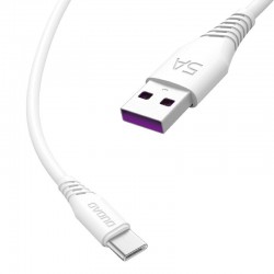 Dudao Καλώδιο USB σε Type C 5A 1μ. – Λευκό (L2T)