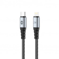 Forever Braix Καλώδιο USB-C - Lightning 1,0m 27W – Μαύρο