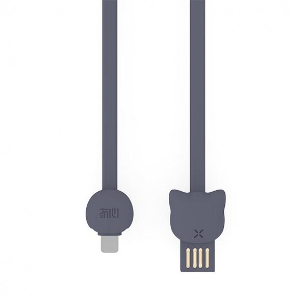 Maoxin Vitality Cat Series Καλώδιο USB σε Lightning 1μ – Γκρι