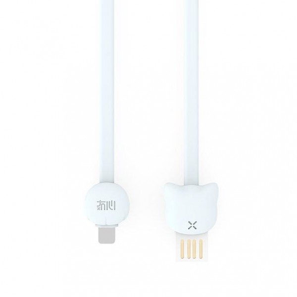 Maoxin Vitality Cat Series Καλώδιο USB σε Lightning 1μ – Γαλάζιο Maoxin Vitality Cat Series Καλώδιο USB σε Lightning 1μ – Γαλάζιο