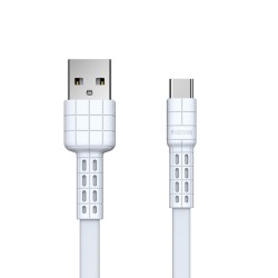 Remax Armor Series Flat RC-116a Καλώδιο USB σε Type C 1μ – Λευκό