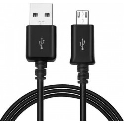 Samsung ECB-DU5EBE Καλώδιο USB 2.0 σε Micro USB 1.5m – Μαύρο (Blister)