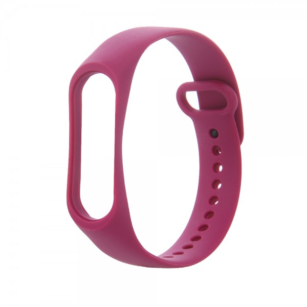 Ανταλλακτικό Λουράκι Σιλικόνης για Xiaomi Mi Band 5 / 6 - Raspberry