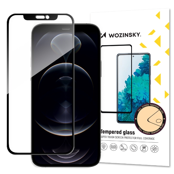 Wozinsky Full Glue 5D Tempered Glass 0.3mm για Apple iPhone 13 Pro Max - Μαύρο