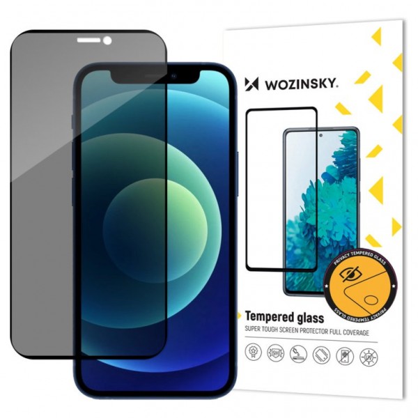 Wozinsky Privacy Glass για Apple iPhone 12 / 12 Pro Wozinsky Privacy Glass για Apple iPhone 12 / 12 Pro