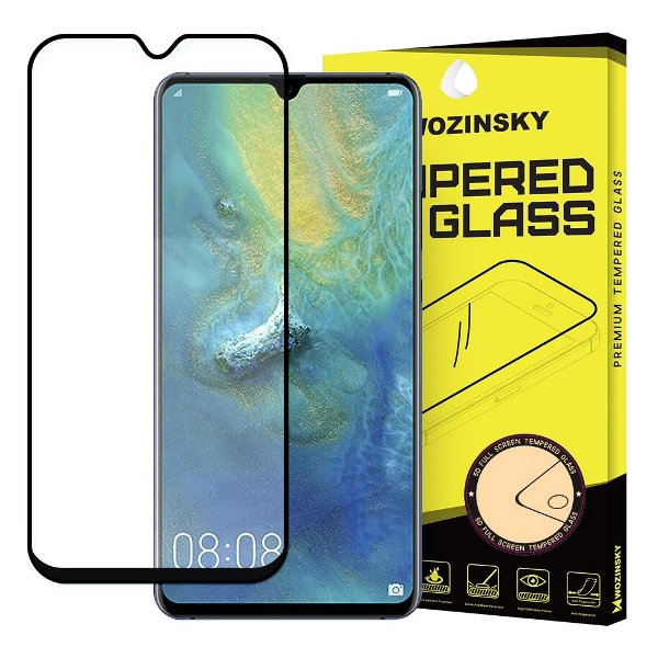 Wozinsky Full Glue 5D Tempered Glass 0.3mm για Huawei Mate 20 - Μαύρο