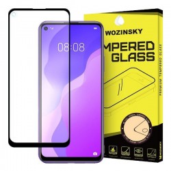 Wozinsky Full Glue 5D Tempered Glass 0.3mm για Huawei P40 Lite 5G - Huawei Nova 7 SE - Μαύρο