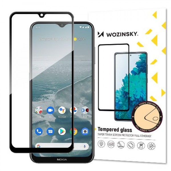 Wozinsky Full Glue 5D Tempered Glass 0.3mm για Nokia G20 - Μαύρο