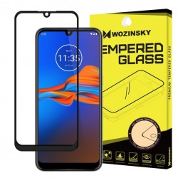 Wozinsky Full Glue 5D Tempered Glass 0.3mm για Motorola Moto E6 Plus - Μαύρο