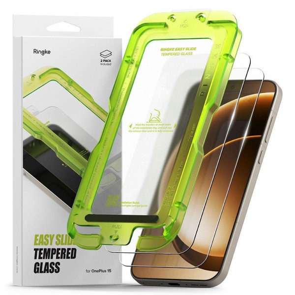 Ringke Easy Slide 2-pack για Oneplus 15 Clear