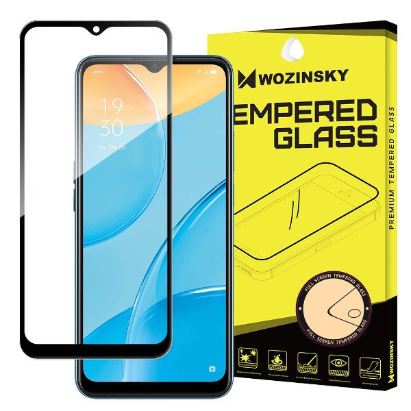Wozinsky Full Glue 5D Tempered Glass 0.3mm για Oppo A15 - Μαύρο Wozinsky Full Glue 5D Tempered Glass 0.3mm για Oppo A15 - Μαύρο
