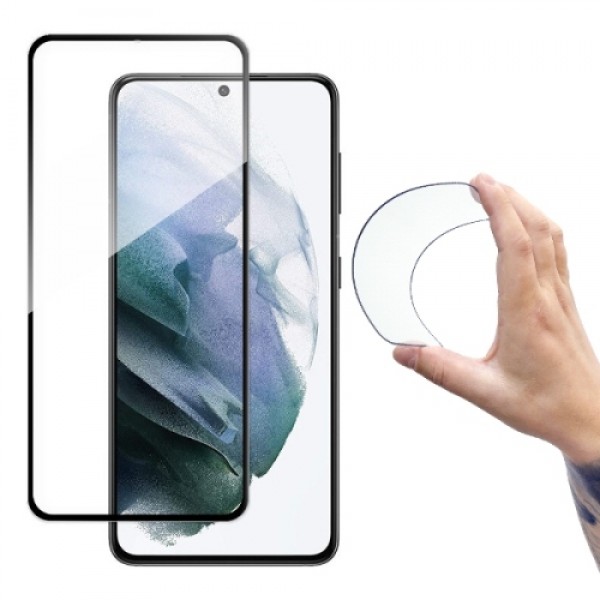 Wozinsky Full Cover Nano Flexy Glass για Samsung Galaxy S21 Plus 5G – Μαύρο