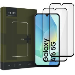 Hofi Glass Pro+ 2-pack Galaxy A16 4G / 5G / A26 5G / A17 4G / 5G / A27 5G Μαύρο