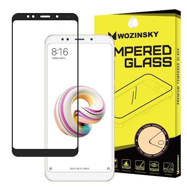 Wozinsky Full Glue 5D Tempered Glass 0.3mm για Xiaomi Redmi 5 Plus - Μαύρο Wozinsky Full Glue 5D Tempered Glass 0.3mm για Xiaomi Redmi 5 Plus - Μαύρο