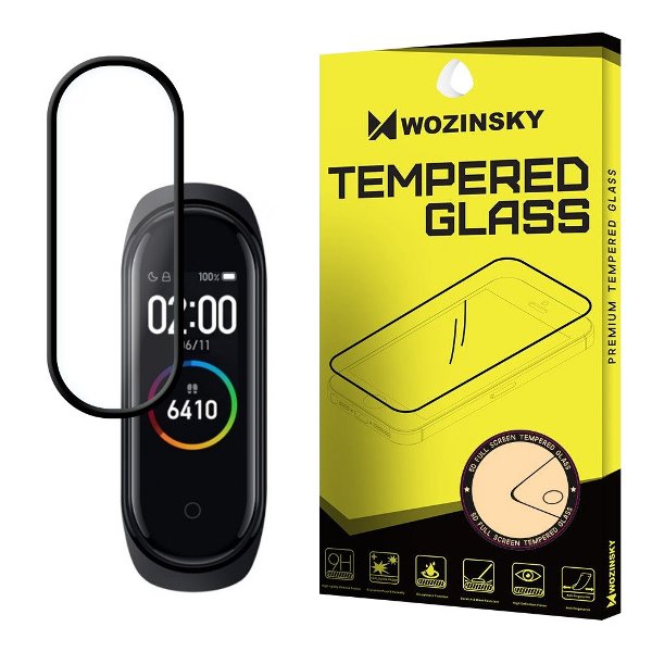 Wozinsky Full Glue 5D Tempered Glass 0.3mm για Xiaomi Mi Band 4 - Mi Band 3 - Μαύρο Wozinsky Full Glue 5D Tempered Glass 0.3mm για Xiaomi Mi Band 4 - Mi Band 3 - Μαύρο