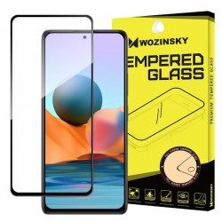 Wozinsky Full Glue 5D Tempered Glass 0.3mm για  Xiaomi Redmi Note 10 Pro - Μαύρο