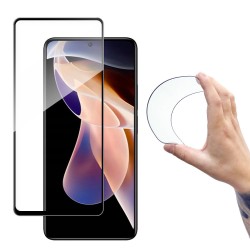 Wozinsky Full Cover Nano Flexy Glass για Xiaomi Redmi Note 11 Pro / Note 11 Pro Plus – Μαύρο