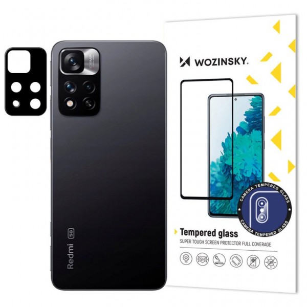 Wozinsky Full Camera Lens Tempered Glass 0.3mm για Xiaomi Redmi Note 11 Pro Plus - Μαύρο