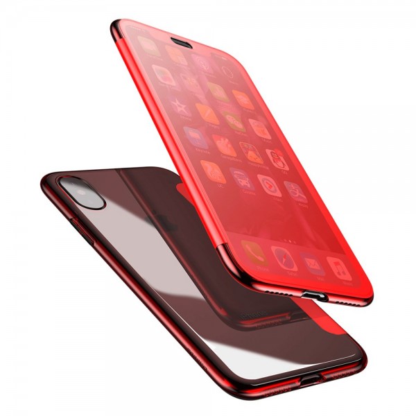 Baseus Touchable Case για Apple iPhone X - Xs – Κόκκινο (WIAPIPHX-TS09)