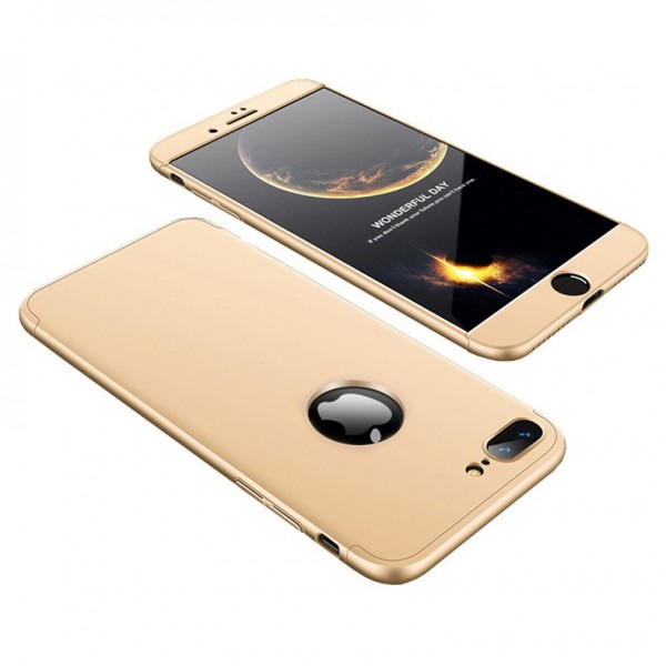 OEM 360ο Full Cover Case για Apple iPhone 8 Plus – Χρυσό