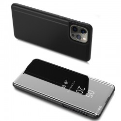 Oem Book Case Clear View για Apple iPhone 13 Pro Max - Μαύρο