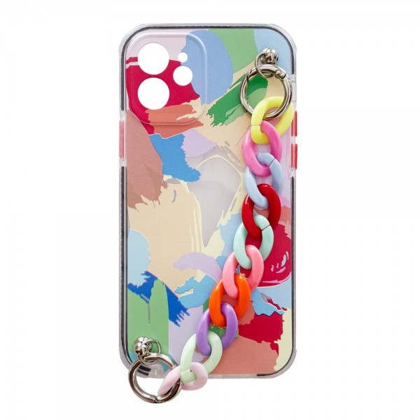 Color Chain Case για Apple iPhone 12 - Pattern 4 (Πολύχρωμο) Color Chain Case για Apple iPhone 12 - Pattern 4 (Πολύχρωμο)