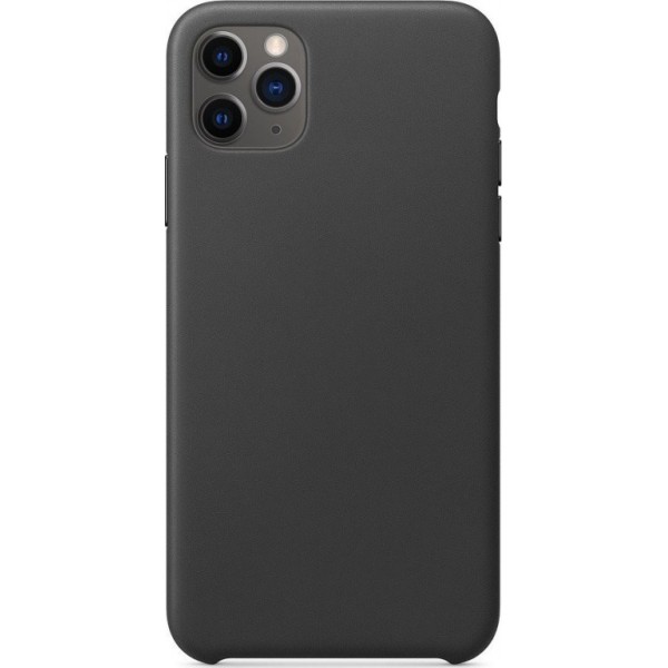 Oem Eco Leather Case για Apple iPhone 11 Pro Max - Μαύρο