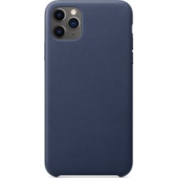 Oem Eco Leather Case για Apple iPhone 11 Pro Max - Μπλε