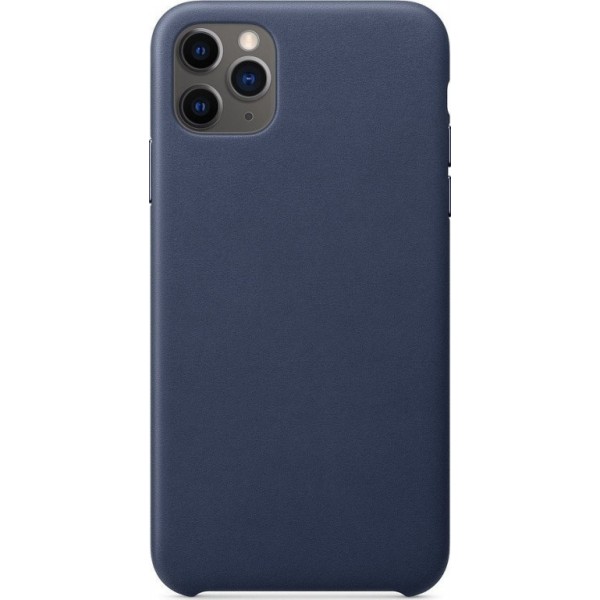 Oem Eco Leather Case για Apple iPhone 11 Pro Max - Μπλε