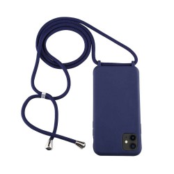 OEM Back Cover Με Κορδόνι Λαιμού για Apple iPhone 11 - Μπλε