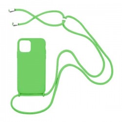 OEM Back Cover Με Κορδόνι Λαιμού για Apple iPhone 13 Pro - Light Green