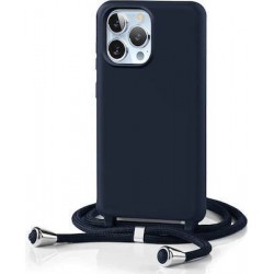 OEM Back Cover Με Κορδόνι Λαιμού για Apple iPhone 14 Pro - Μπλε