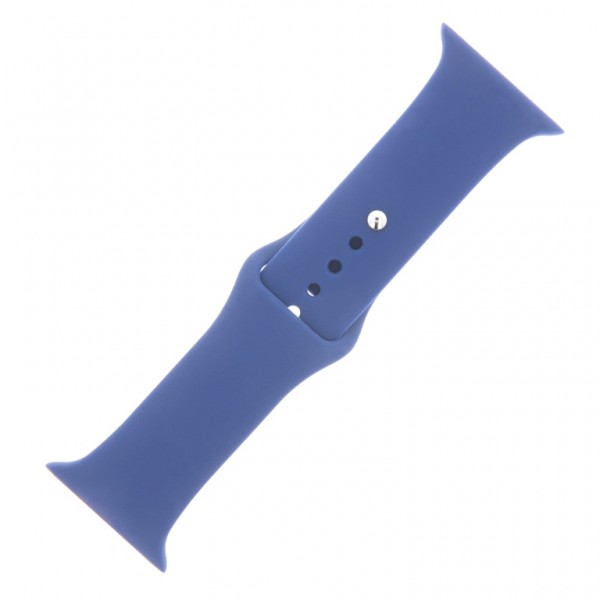 Ανταλλακτικό Λουράκι Σιλικόνης M / L για Apple Watch42 / 44 / 45mm - Μπλε