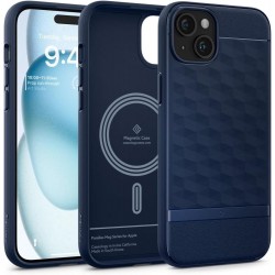 Spigen by Caseology Parallax Magsafe Case για Apple iPhone 15 – Midnight Blue (ACS06819)