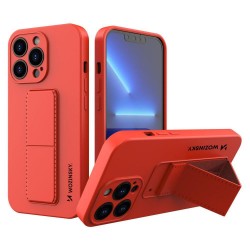 Wozinsky Kickstand Case flexible για Apple iPhone 13 Pro Max - Κόκκινο