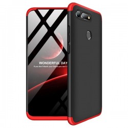 OEM 360ο Full Cover Case για Honor View 20 – Μαύρο - Κόκκινο