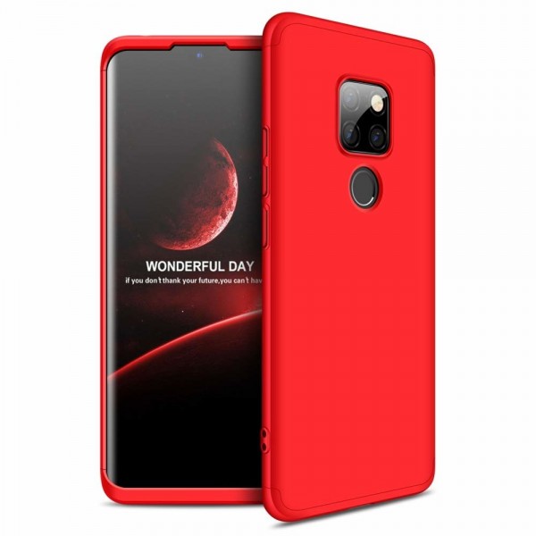 OEM 360ο Full Cover Case για Huawei Mate 20 – Κόκκινο