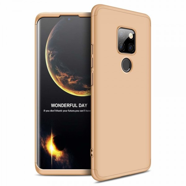 OEM 360ο Full Cover Case για Huawei Mate 20 – Χρυσό