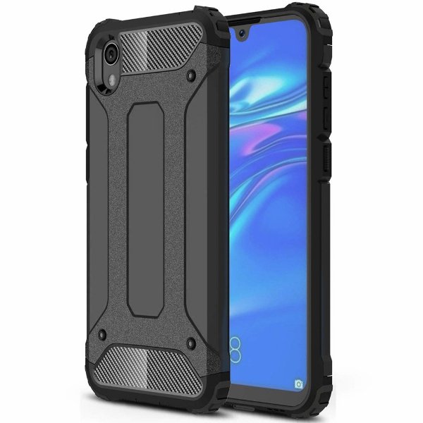 OEM Tough Armor Back Cover για Huawei Y5 (2019) – Μαύρο