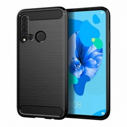OEM Brushed Carbon Back Cover για Huawei P20 Lite (2019) - Huawei Nova 5i – Μαύρο