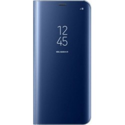 Oem Book Case Clear View για Huawei P Smart (2021) - Μπλε