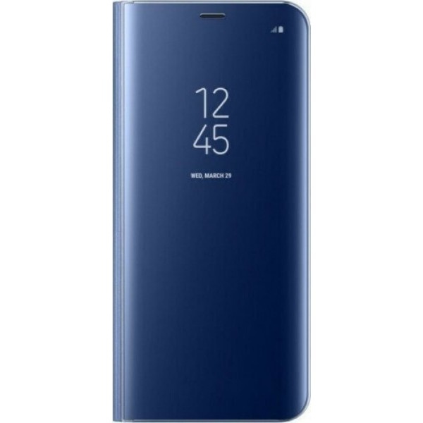 Oem Book Case Clear View για Huawei P Smart (2021) - Μπλε
