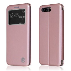 OEM Book Case Open View για Huawei P10 Plus – Rose Gold