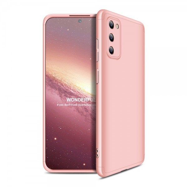 OEM 360ο Full Cover Case για Samsung Galaxy A41 – Ροζ