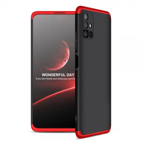 OEM 360ο Full Cover Case για Samsung Galaxy M51 – Μαύρο - Κόκκινο OEM 360ο Full Cover Case για Samsung Galaxy M51 – Μαύρο - Κόκκινο