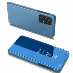 Oem Book Case Clear View γιαSamsung Galaxy A53 5G - Μπλε