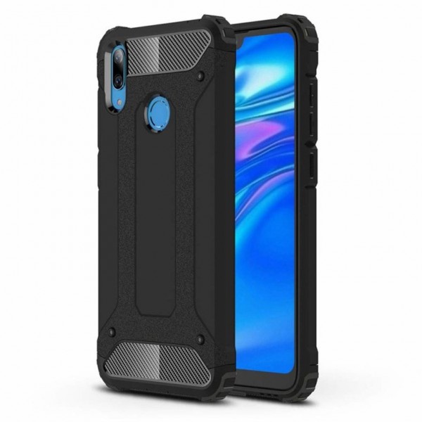 OEM Tough Armor Back Cover για Huawei Y6 Prime (2019) - Y6s (2019) – Μαύρο